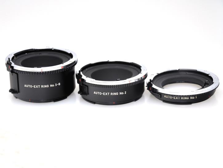 645用オートエクステンションリング No.1~No.3
