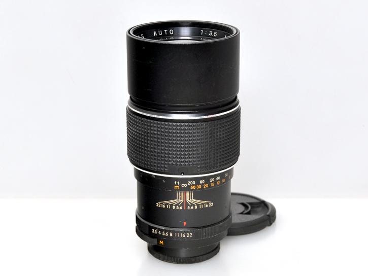 �p���X�I�[�g 200mm f3.5 M42�}�E���g